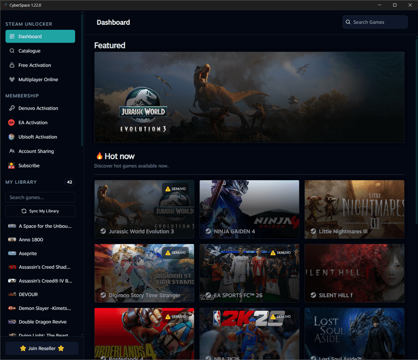 CyberSpace feature 2