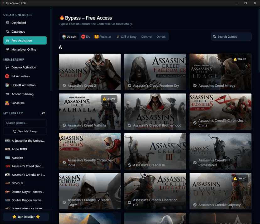 CyberSpace feature 5